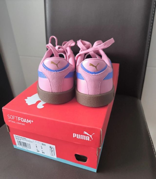 Zapatillas Puma Rosa y Azul