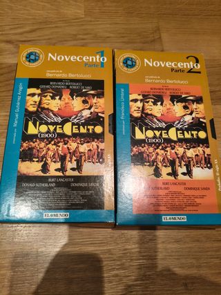 Novecento (1900) VHS - 2 Películas