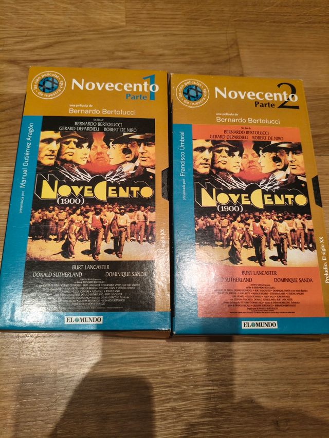Novecento (1900) VHS - 2 Film