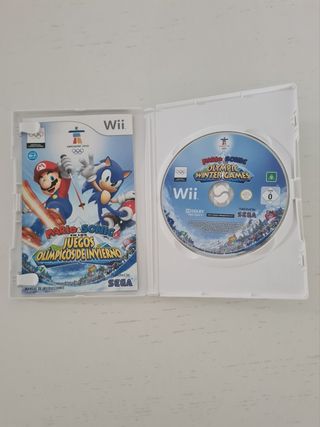 Mario y Sonic en los juegos olímpicos de invierno