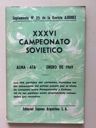 Libros Ajedrez: Olimpiadas y Campeonato Soviético