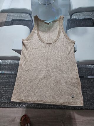 Top Scalpers beige - nuevo, recién comprado 