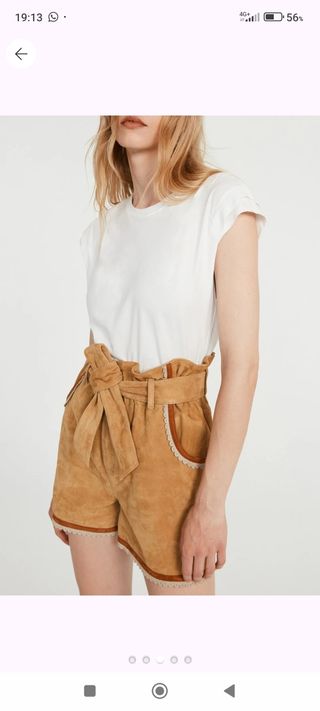 Shorts Claudie Pierlot Marrón