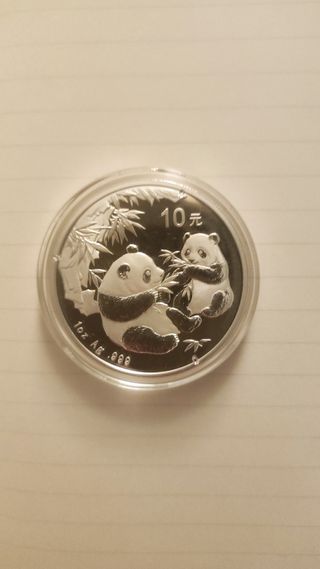 Oferta: Moneda Plata Panda China 2006