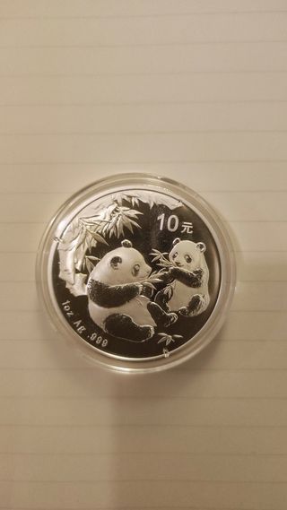Oferta: Moneda Plata Panda China 2006
