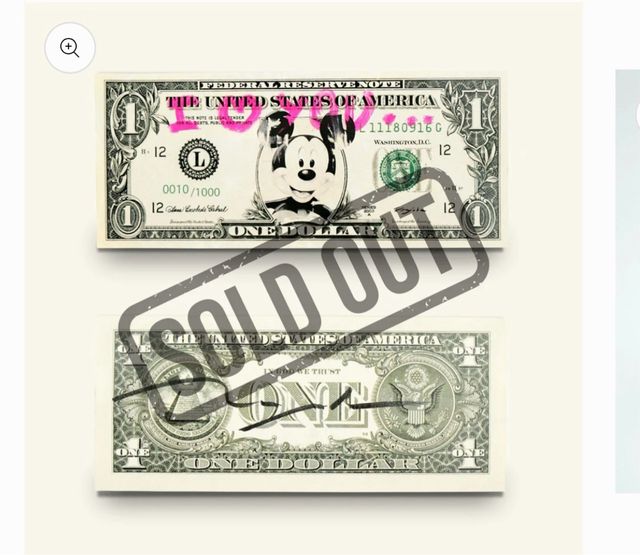 Dolar de Maseda mickey