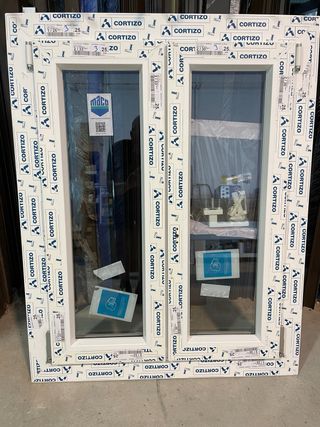 Ventana PVC Cortizo  medidas, 820ancho x 1060 alto