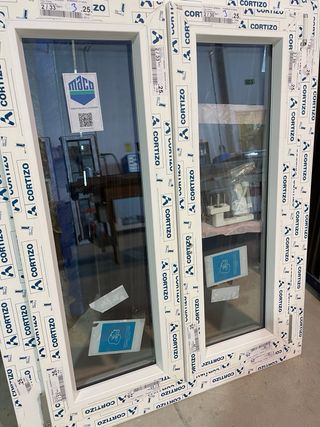 Ventana PVC Cortizo  medidas, 820ancho x 1060 alto