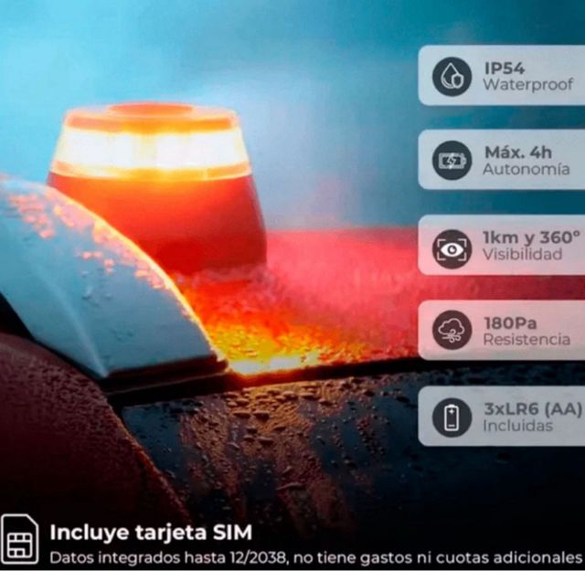 OFERTA Baliza emergencia V16 geolocalizada Nueva