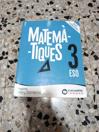 Mary Somerville 3 ESO. Matemàtiques
9788448950804