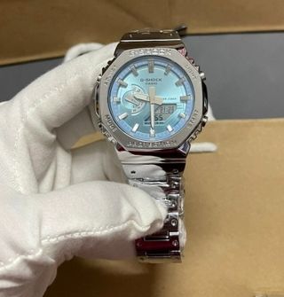 Casio G-SHOCK GM-2100D-2A - Azul y Plata