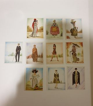 Cromos Historia del Vestido 