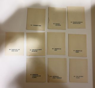 Cromos Historia del Vestido 