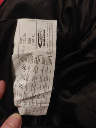 Giacca moto Spidi taglia L con protezioni