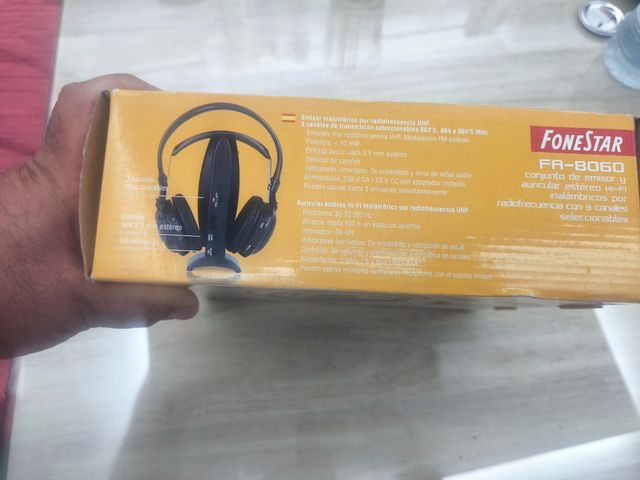 Auriculares inalámbricos Fonestar FR-8060
