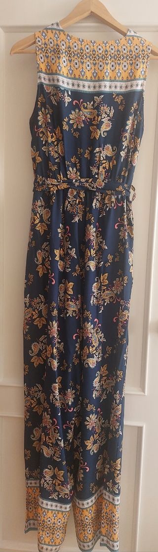 Mono largo veraniego, estampado alegre
