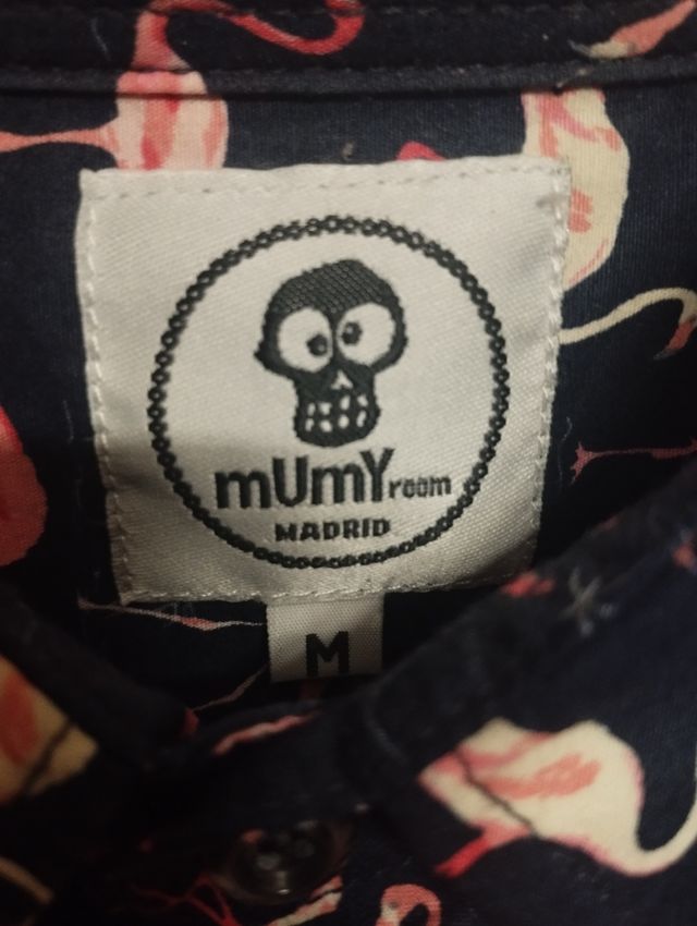 Camisa flamencos slim fit - Manga larga