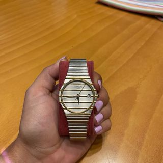 MYON París Reloj Cuarzo Dorado Plata