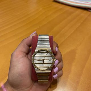 MYON París Reloj Cuarzo Dorado Plata