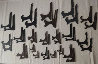 19 SOPORTES VINTAGE PARA PLATOS