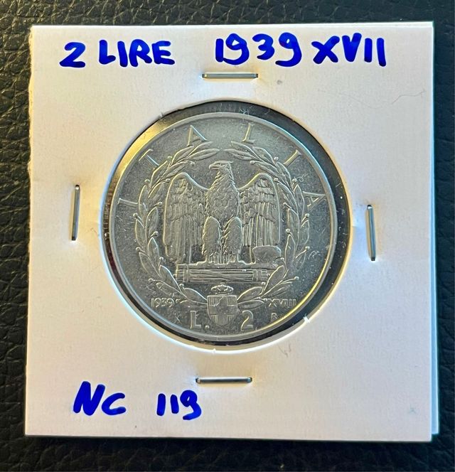 2 Lire Italia 1939 - Regno