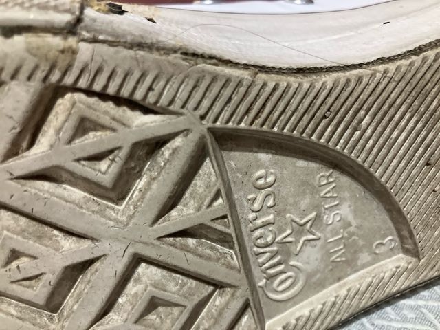 Converse blancas plataforma