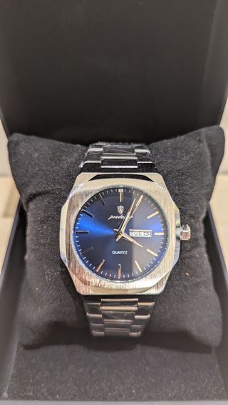 Reloj Poedagar azul - correa metal