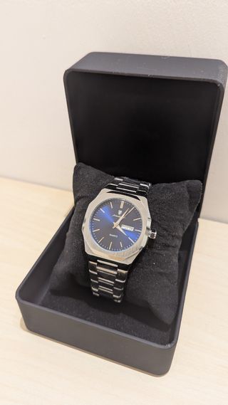 Reloj Poedagar azul - correa metal