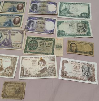 Colección billetes España & mundo