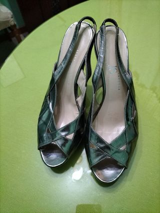 Sandalias Juana Sánchez - Plata