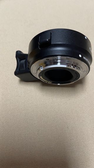 Adaptador de montura de objetivo Canon EF-EOS M