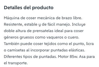 Máquina coser Alfa Inizié mod. 521