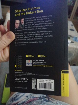 Oxford Bookworms Library: Level 1: Sherlock Hol...