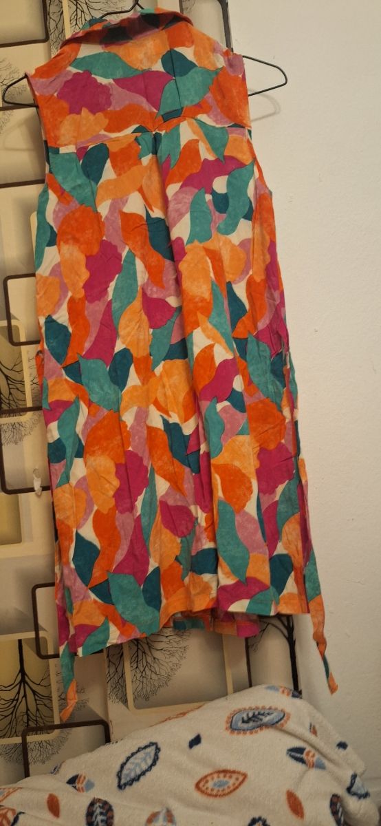 Vestido multicolor estampado