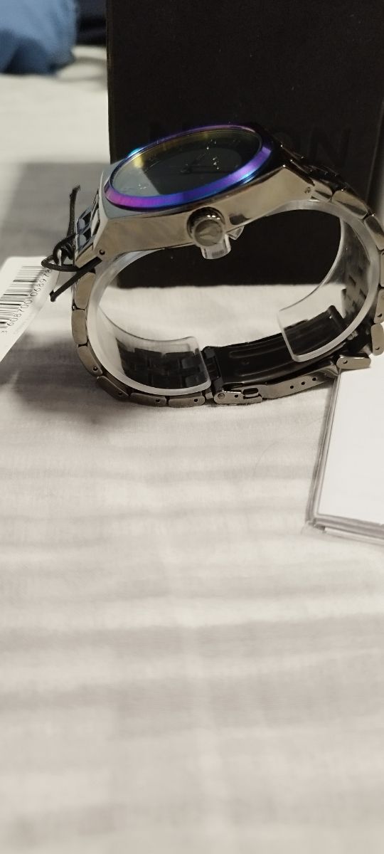 Reloj Nixon Monopoly - Negro y Morado