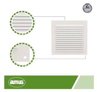 AMIG REJILLA DE VENTILACIÓN 150x150mm NUEVA