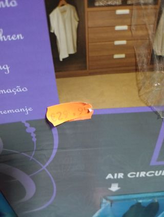 Armario Tela Plegable Azul