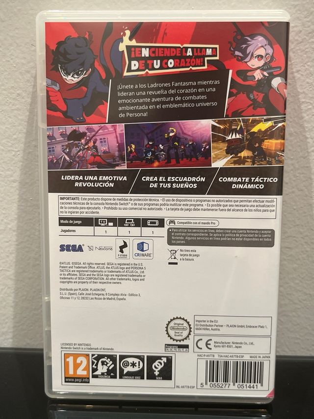 Persona 5 Tattiche - Nintendo Switch