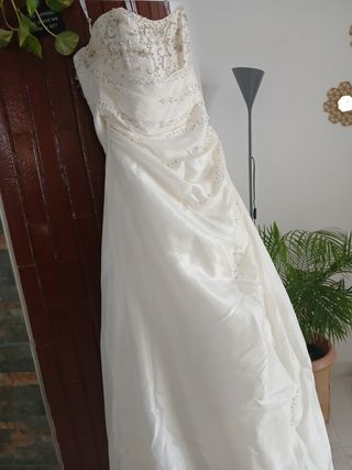 Vestido novia ZAHARA blanco