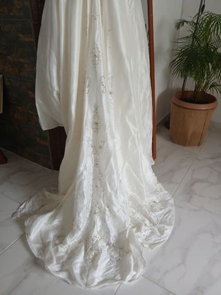 Vestido novia ZAHARA blanco
