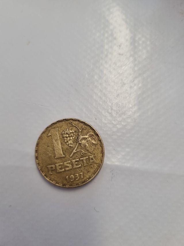 Peseta 1937 - Repubblica Spagnola ACCETTO OFFERTA