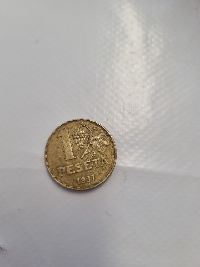 Peseta 1937 - Repubblica Spagnola ACCETTO OFFERTA