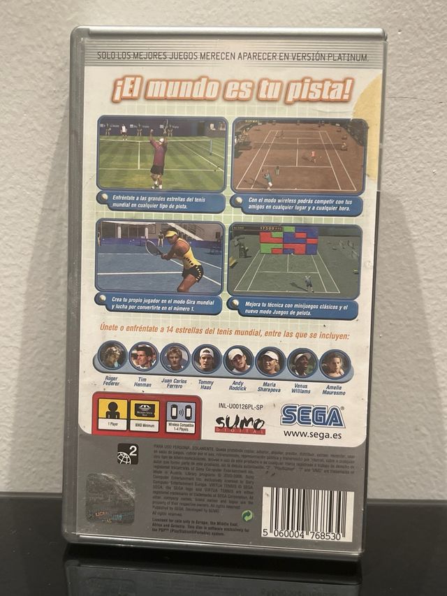 Virtua Tennis World Tour - PSP