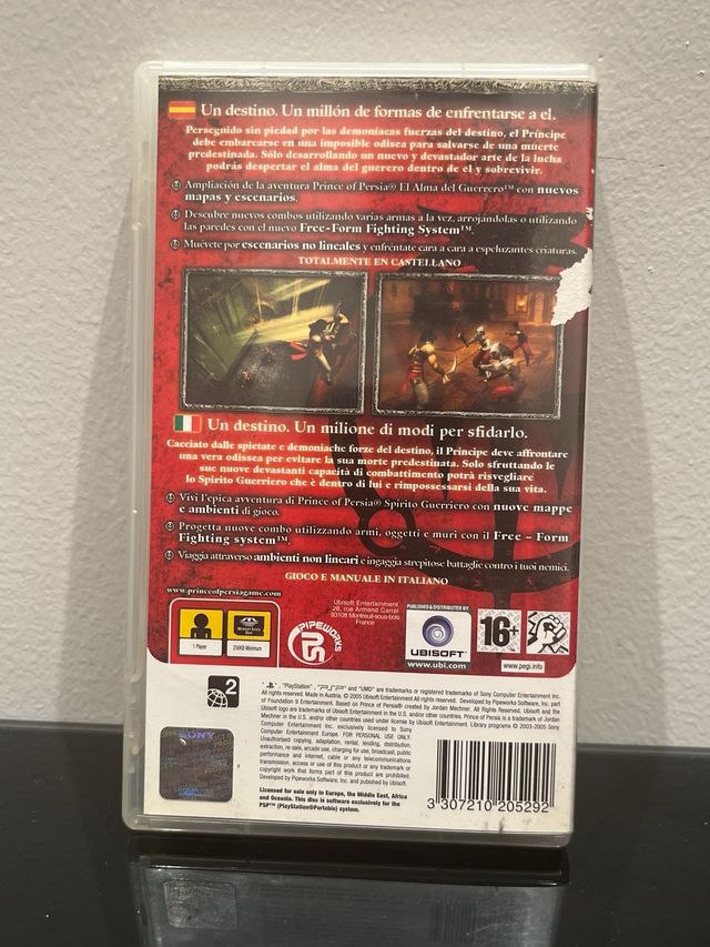 Principe di Persia Rivelazioni - PSP