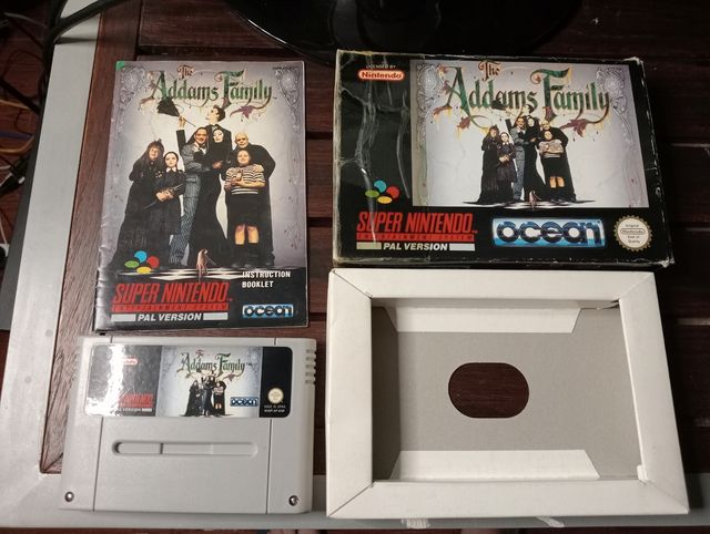SNES PAL -The Addams Family / La Familia Addams