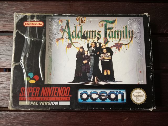 SNES PAL -The Addams Family / La Familia Addams