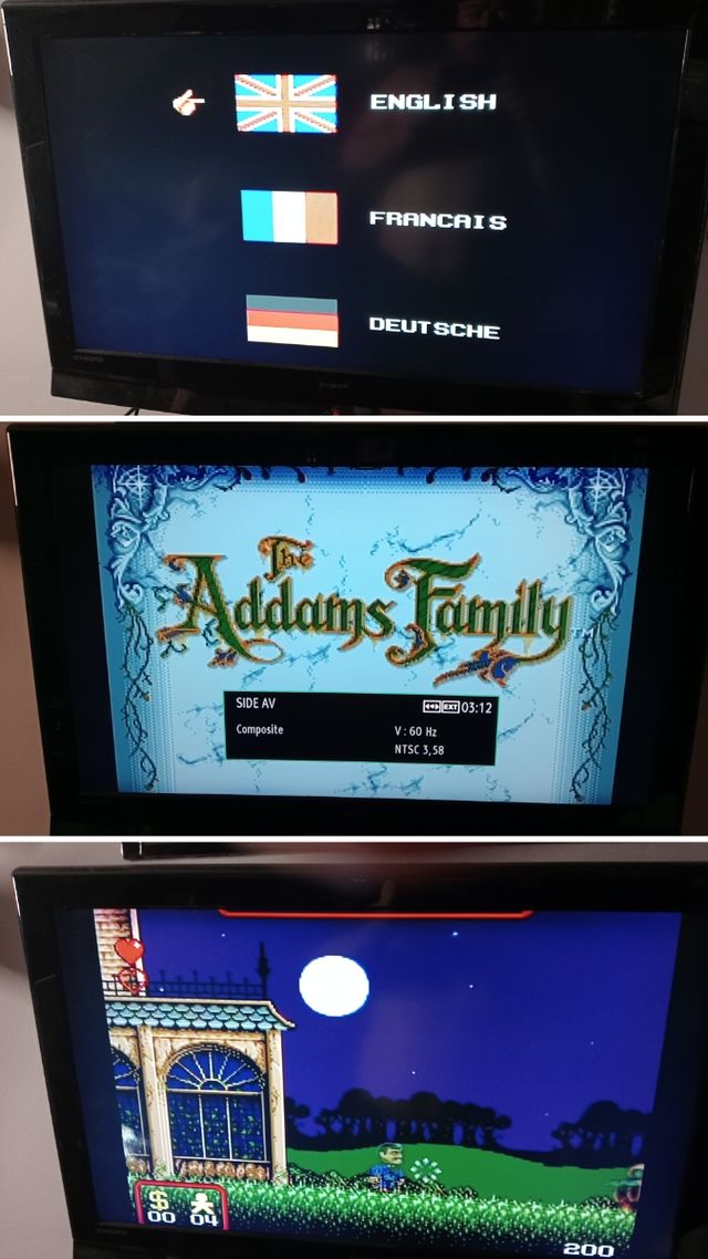 SNES PAL -The Addams Family / La Familia Addams