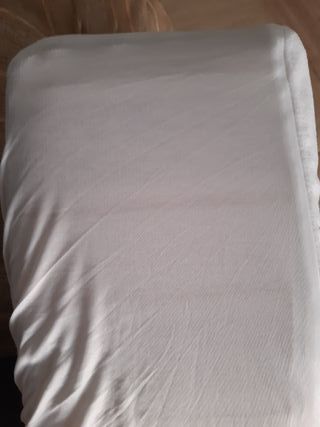 Funda colchón 135x190 cm - Blanca