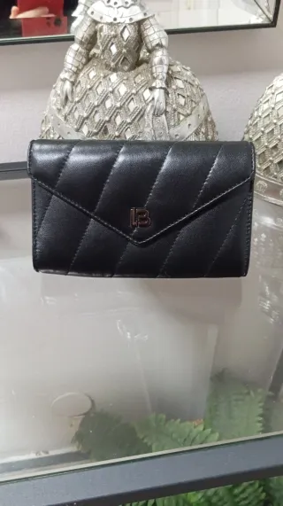 Bolso negro fiesta - bandolera