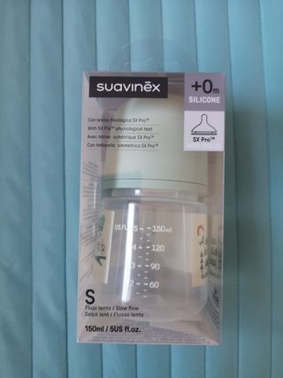 2024 Biberón Suavinex 150ml Silicona 0m+ sx pro
